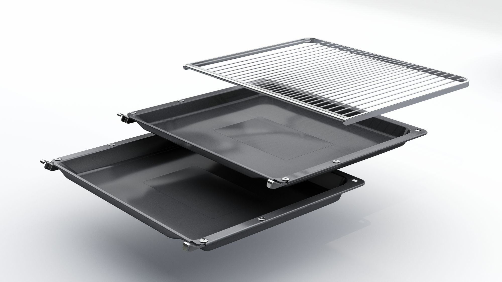 Forno Série 6 60 x 60 cm em aço inoxidável HBB578BS6