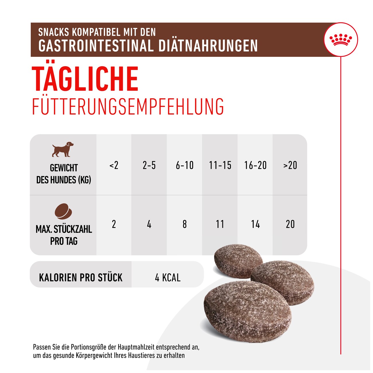 ROYAL CANIN Snacks Adult, Gastrointestinal