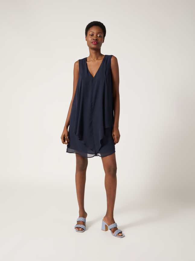 Robe courte droite