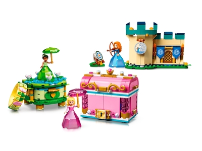 LEGO Aurora's, Merida's en Tiana's betoverde creaties (43203)