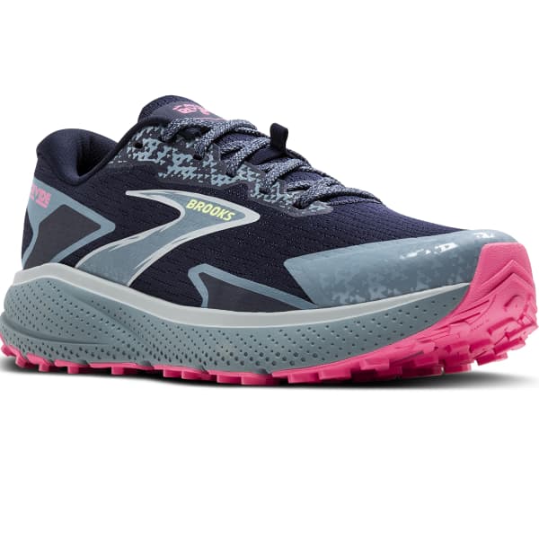 Chaussure trail BROOKS W DIVIDE 5 PEACOAT/BLACK/PINK