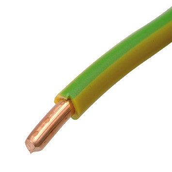 HANDSON installatiedraad VD 2,5 mm² geel/groen 10 meter