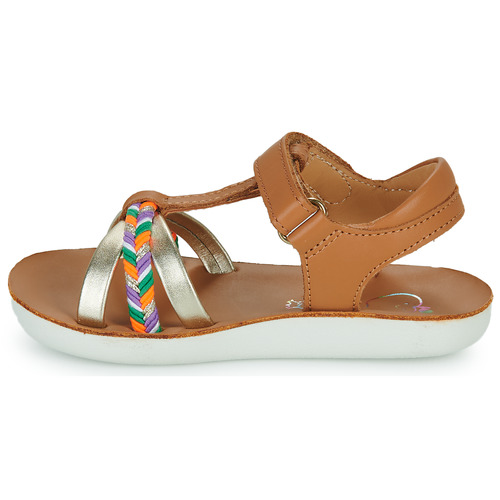 Shoo Pom - GOA SALOME - Marron / Doré / Violet