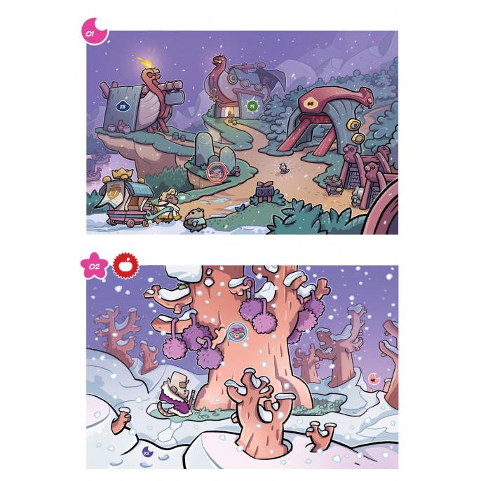 Chatons  et  Dragons : Les Fleurs-Dragon - La BD dont tu es le Petit Héros