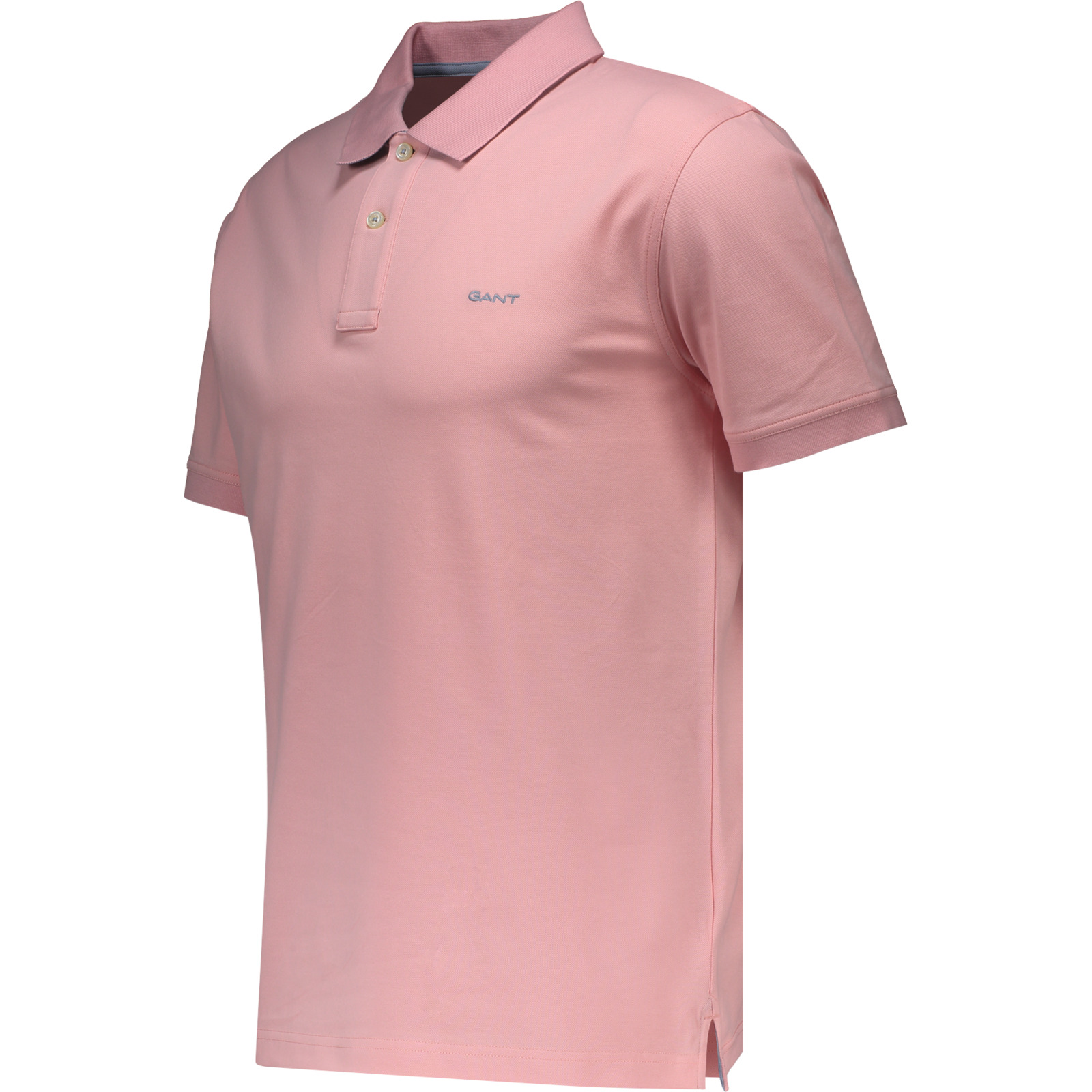 Gant Herren-Poloshirt Reg Contrast Piquet S, rosa