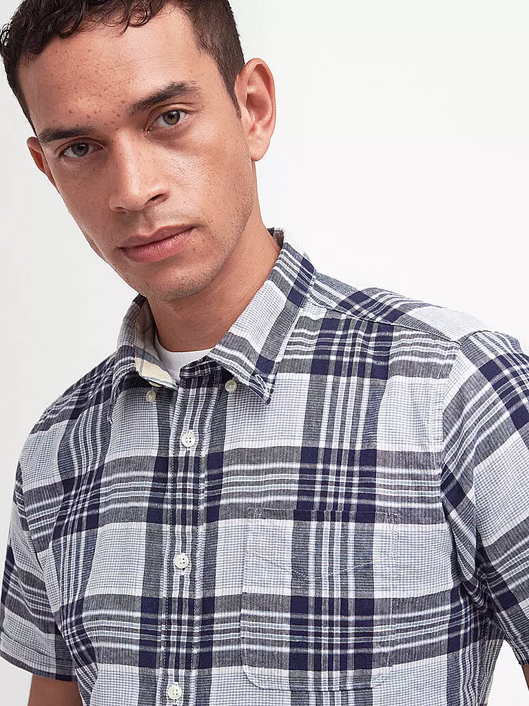 BARBOUR Hemd  blau