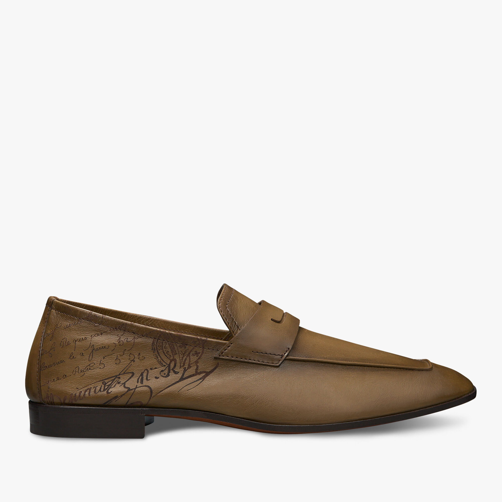 Mocassin Lorenzo En Cuir De Kangourou Scritto