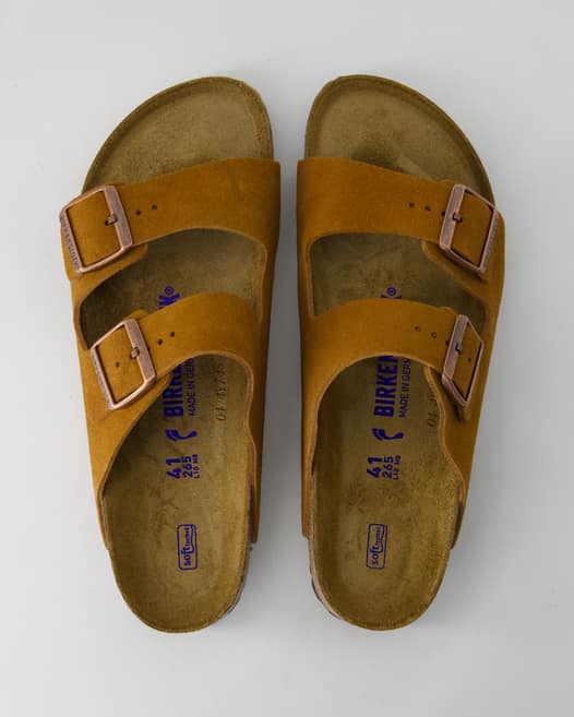 Birkenstock Arizona BS Pantoletten in Braun