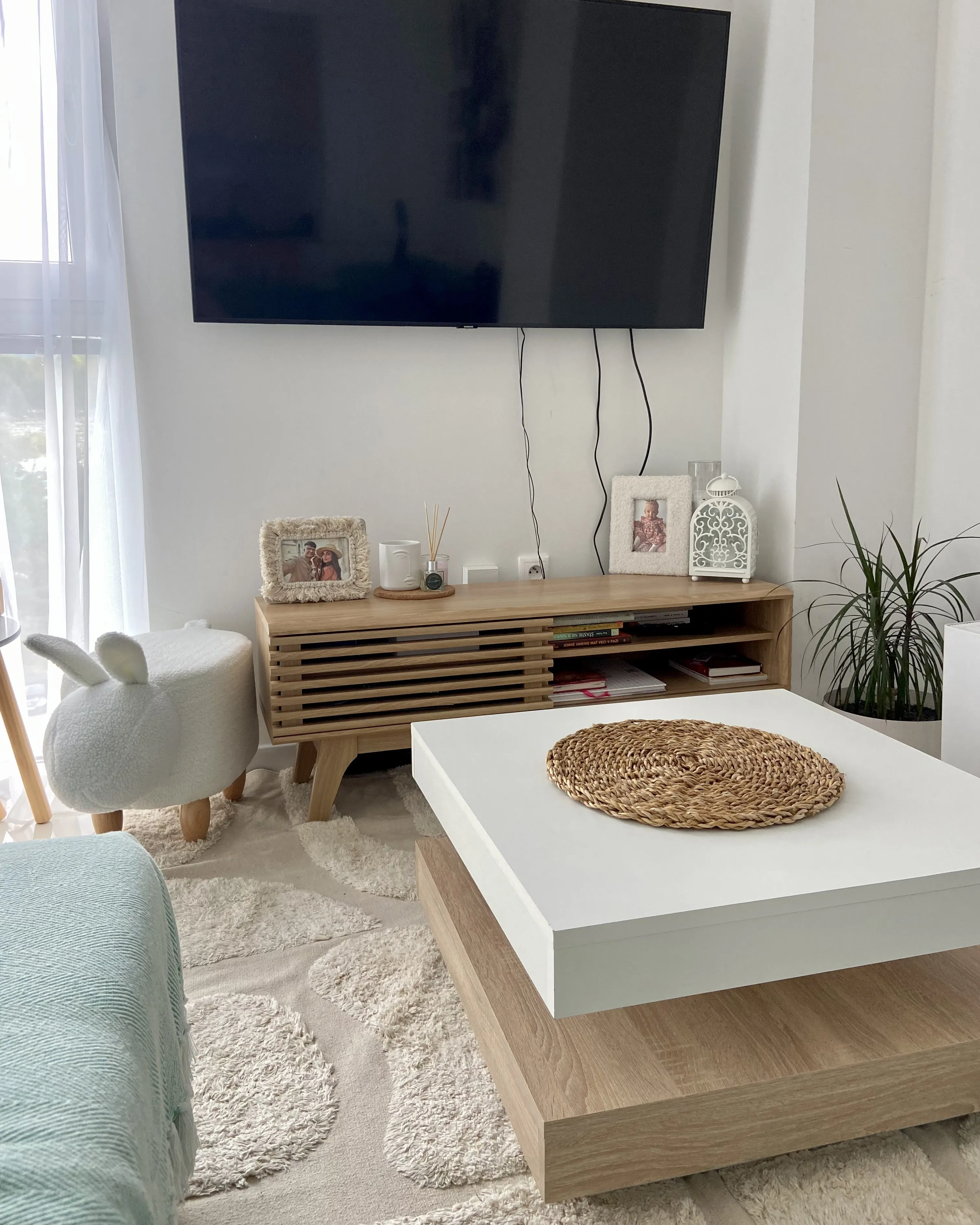 Vloerkleed DIYADIN Beige 160 x 230 cm Katoen