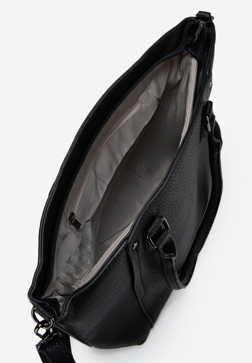Sac à main noire Edythee