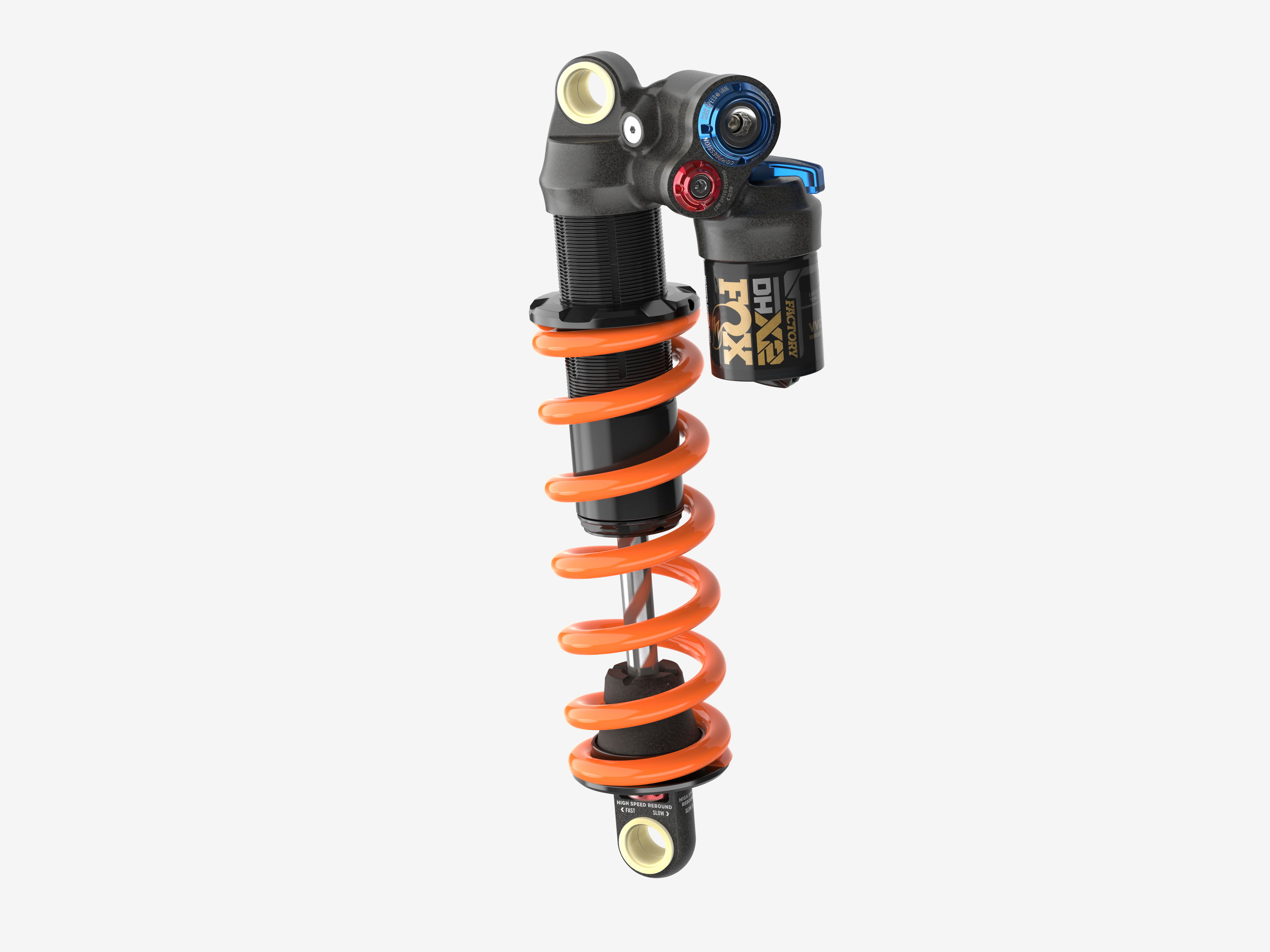 Fox Racing Shox Fox DHX2 Factory climb switch -25