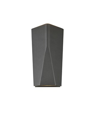 Tay Wandleuchte grau 226560242, B/H: 10,6/20 cm