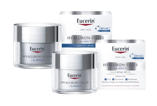 Eucerin Hyaluron-Filler Huidverzorgingsset - Dagcrème SPF15 en Nachtcrème - 2 stuks