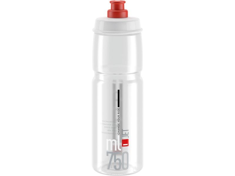 Elite Bidon Jet 750 ml Transparent Trinkflasche