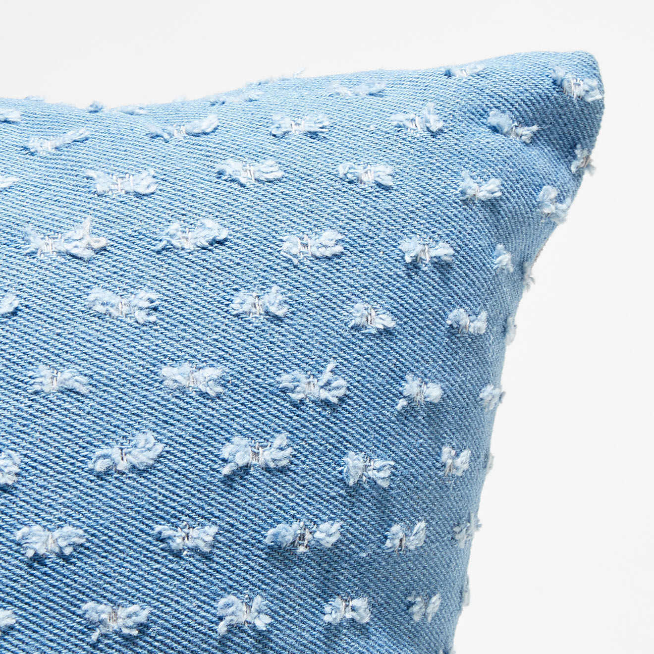 Pomax Coussin Denis bleu - 60x60 cm