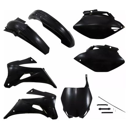 Kit plastiques CYCRA Power flow Noir - Noir / Multicolore
