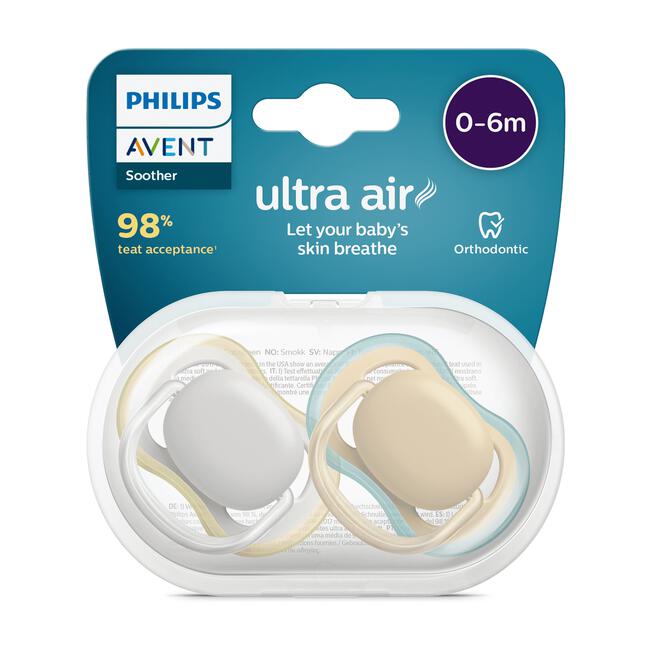 Philips Avent Soother Air 0-6M NON DECO NEU
