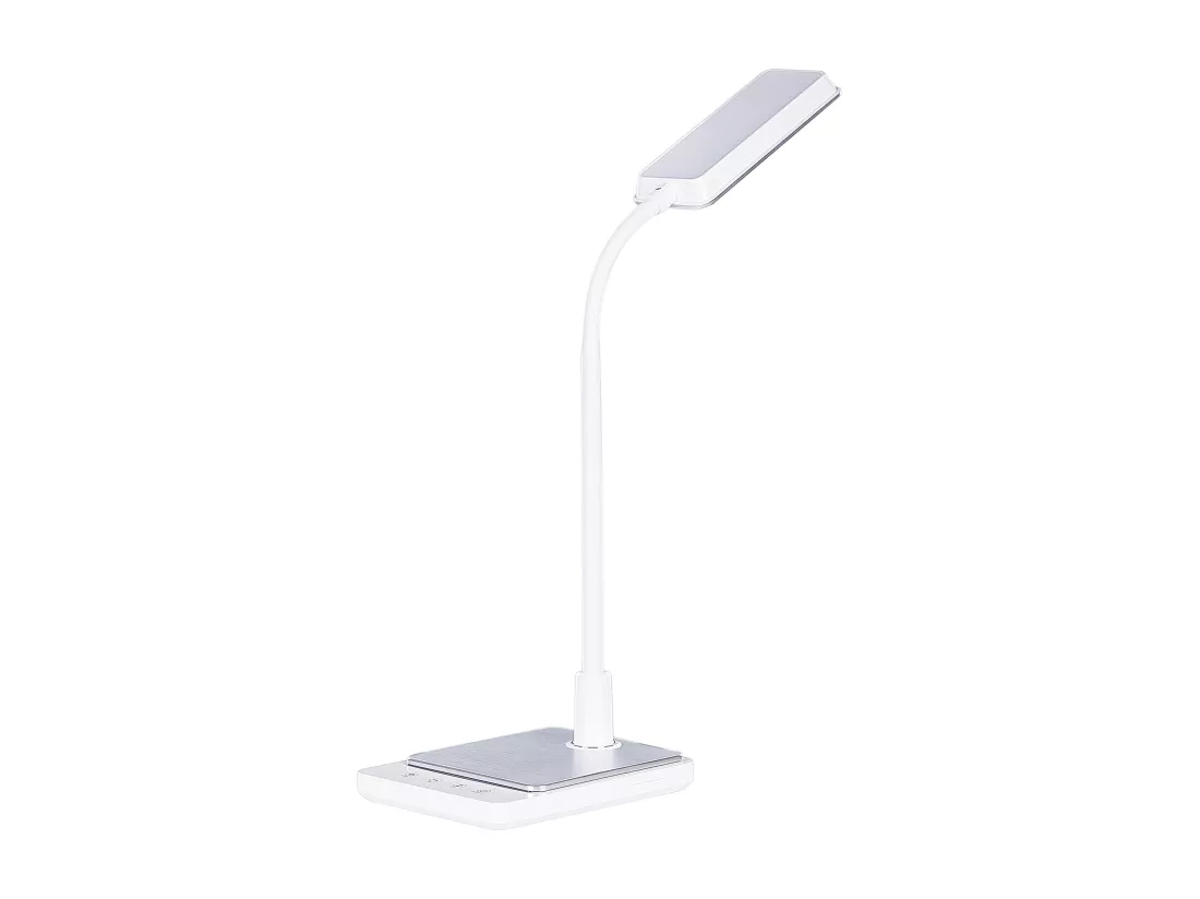 Lampe de bureau LED CENTAURUS Avec variateur Métal Blanc