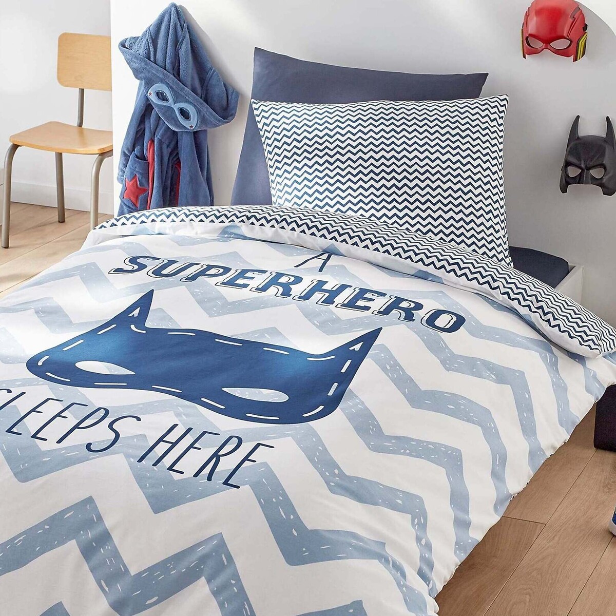 LA REDOUTE INTERIEURS<br>Fronha estampada, Super Masque