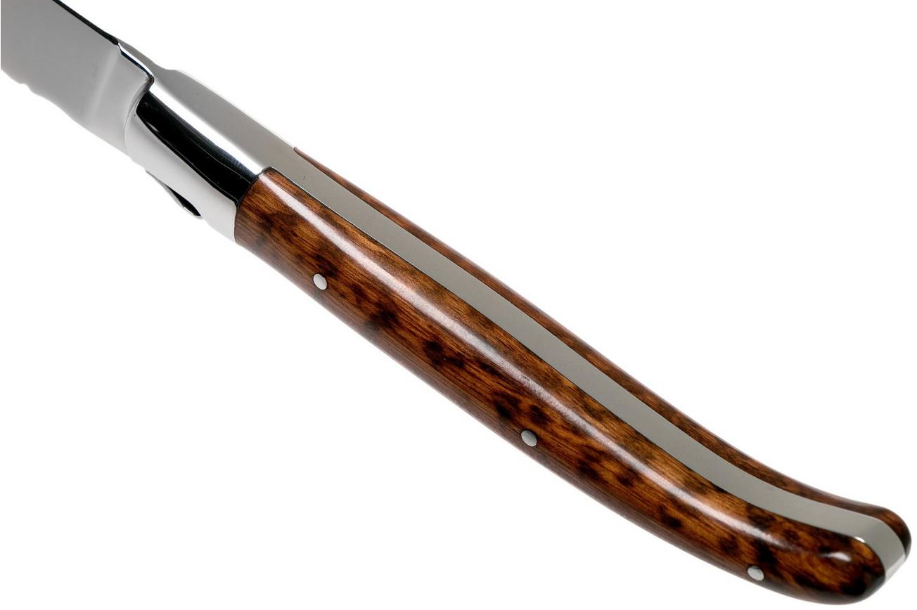 Fontenille Pataud Laguiole 2dlg steakmessenset amourette slangenhout, LTC2A