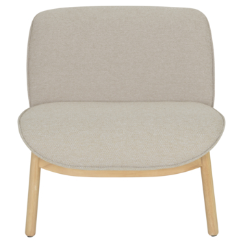 KARWEI fauteuil Jack beige bouclé stof