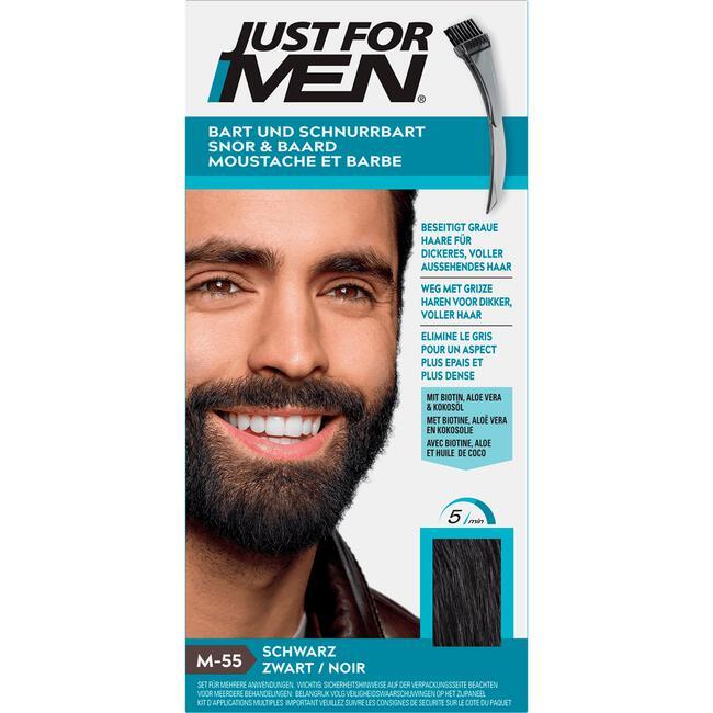 Just For Men Snor & Baard Zwart M55 1 Set