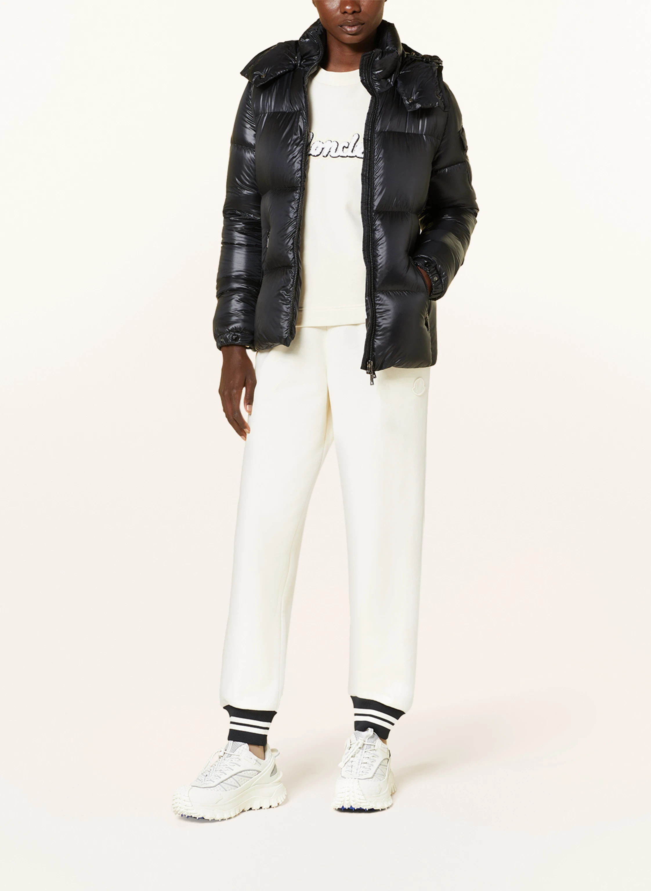 MONCLER Daunenjacke FOURMINE mit abnehmbarer Kapuze