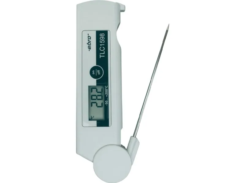 Indstikstermometer (HACCP) ebro TLC 1598 Pt1000 Fabriksstandard