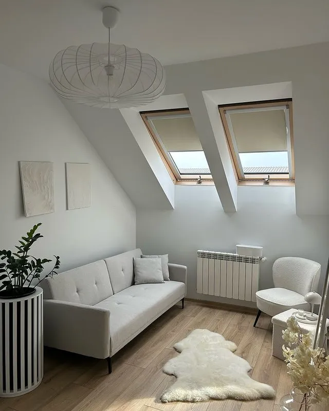 Slaapbank 3-zits LUCAN Stof Lichtbeige