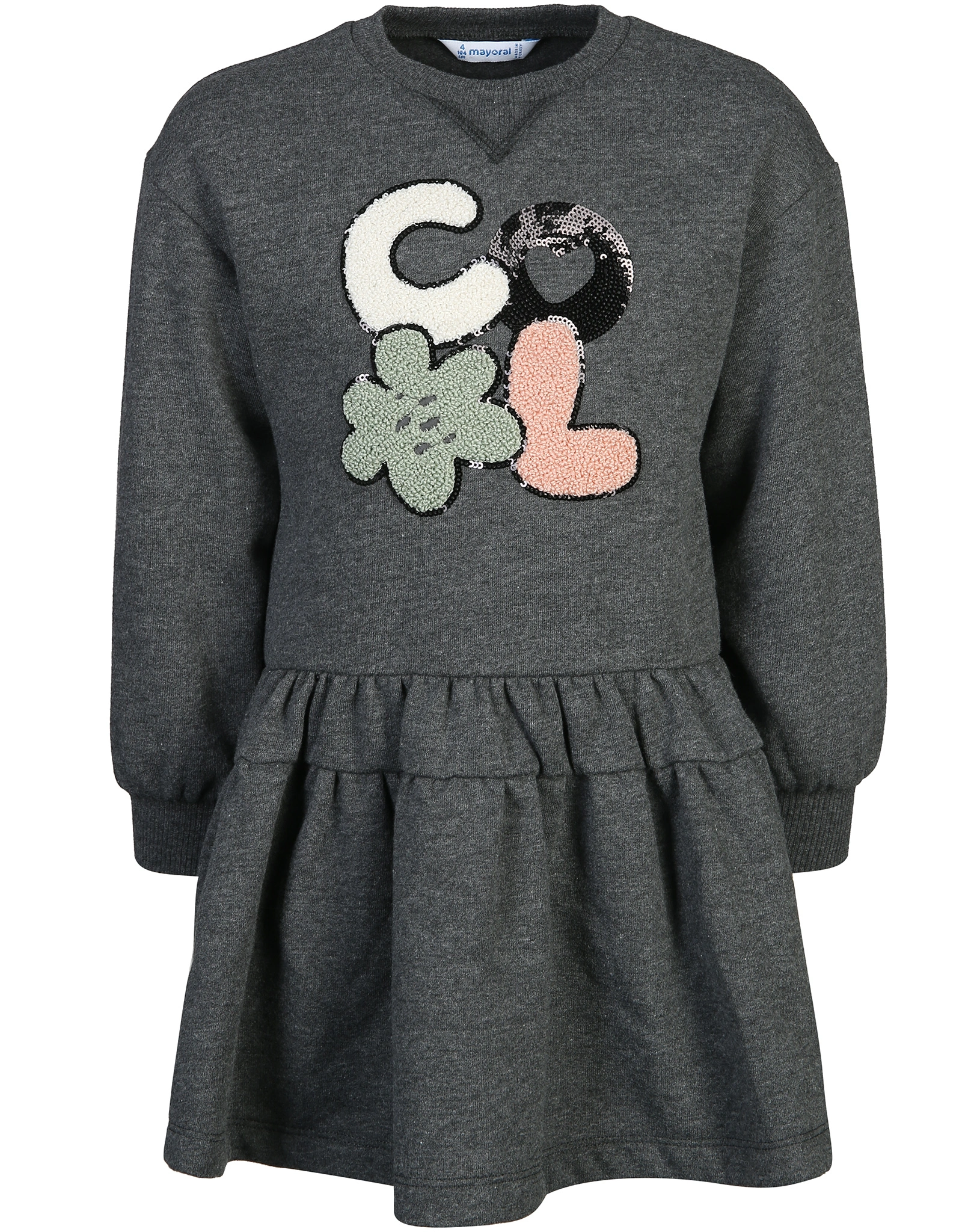 Sweatkleid COOL in grau