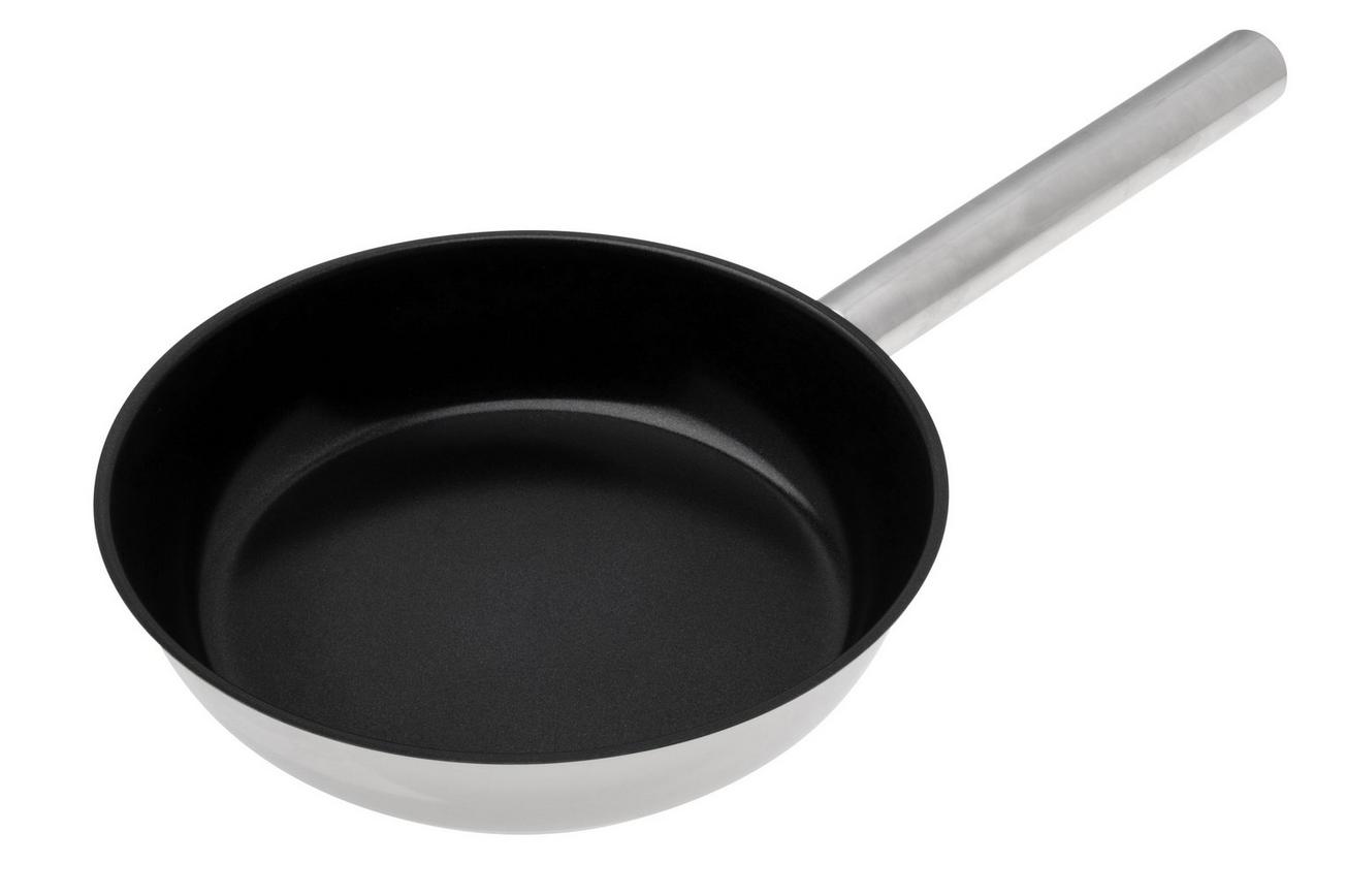 Combekk SUS-Y Pro 152124 Ceramic Recycled Stainless Steel, koekenpan, 24 cm