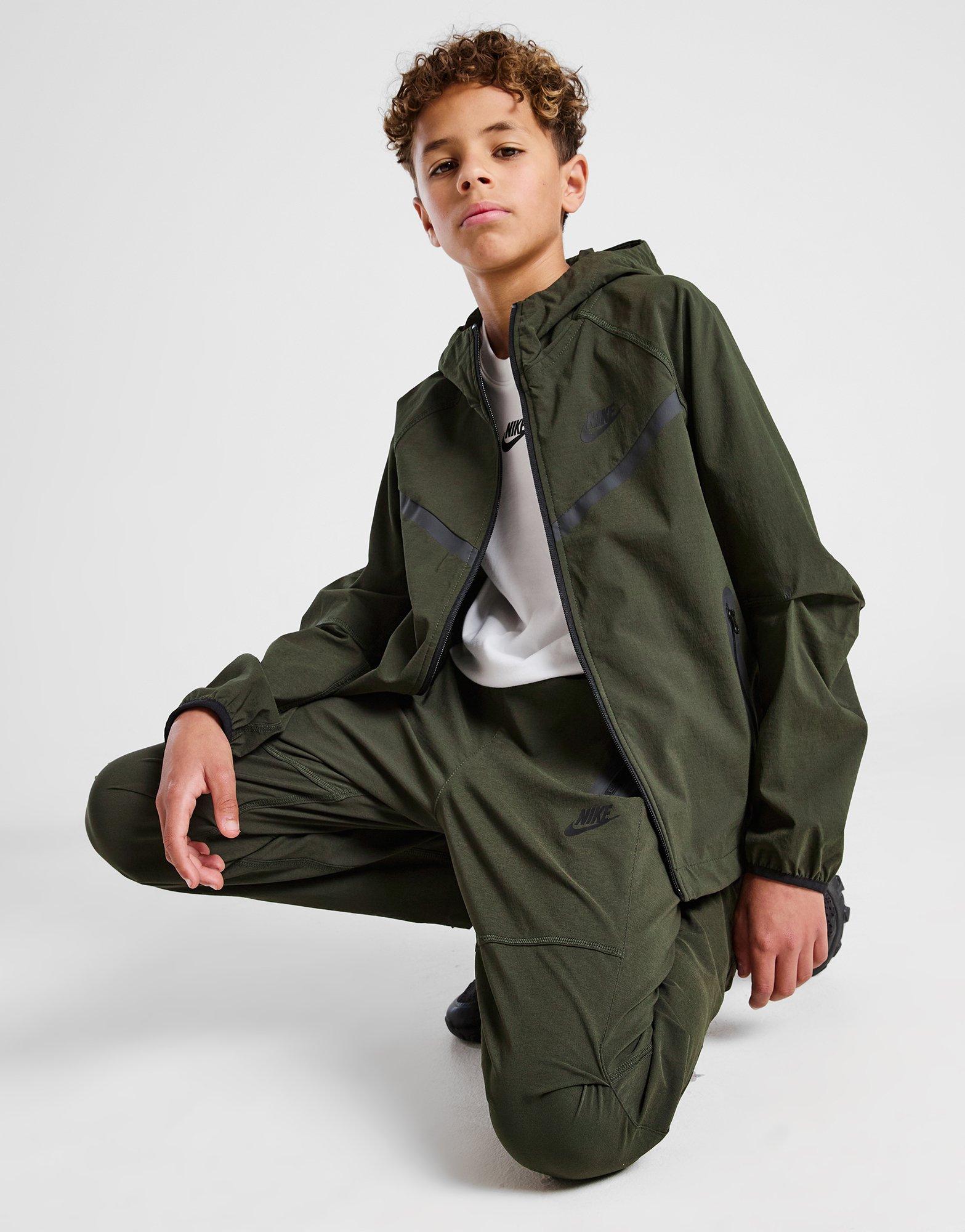 Nike Tech Woven Full Zip Jacket Junior