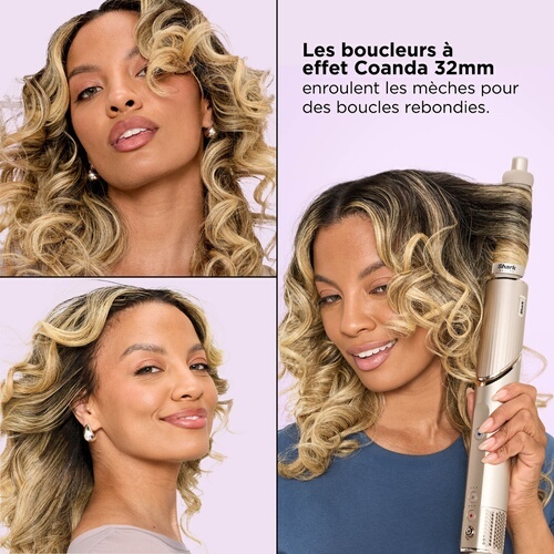 Fer à boucler Shark Styler & Seche-Cheveux 5-en-1 Shark FLEXSTYLE HD446SLEU