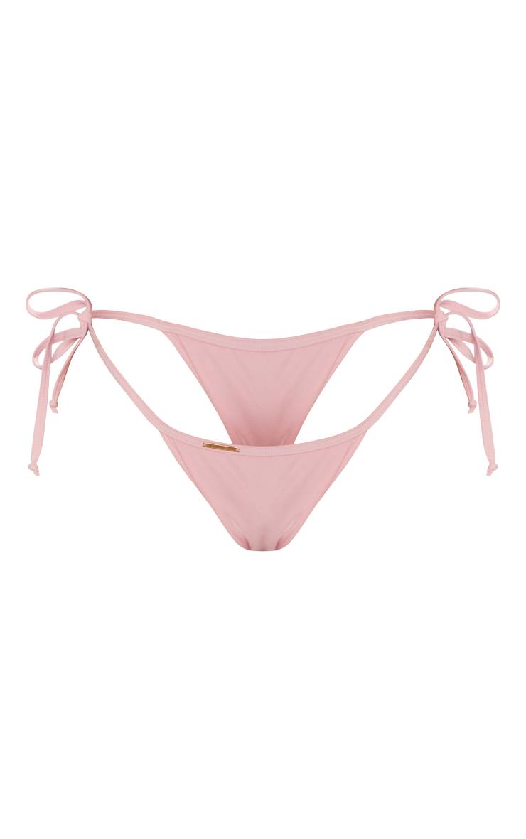 Rose Bébé Bas De Bikini À Nouer Sur Les Côtés Mix & Match