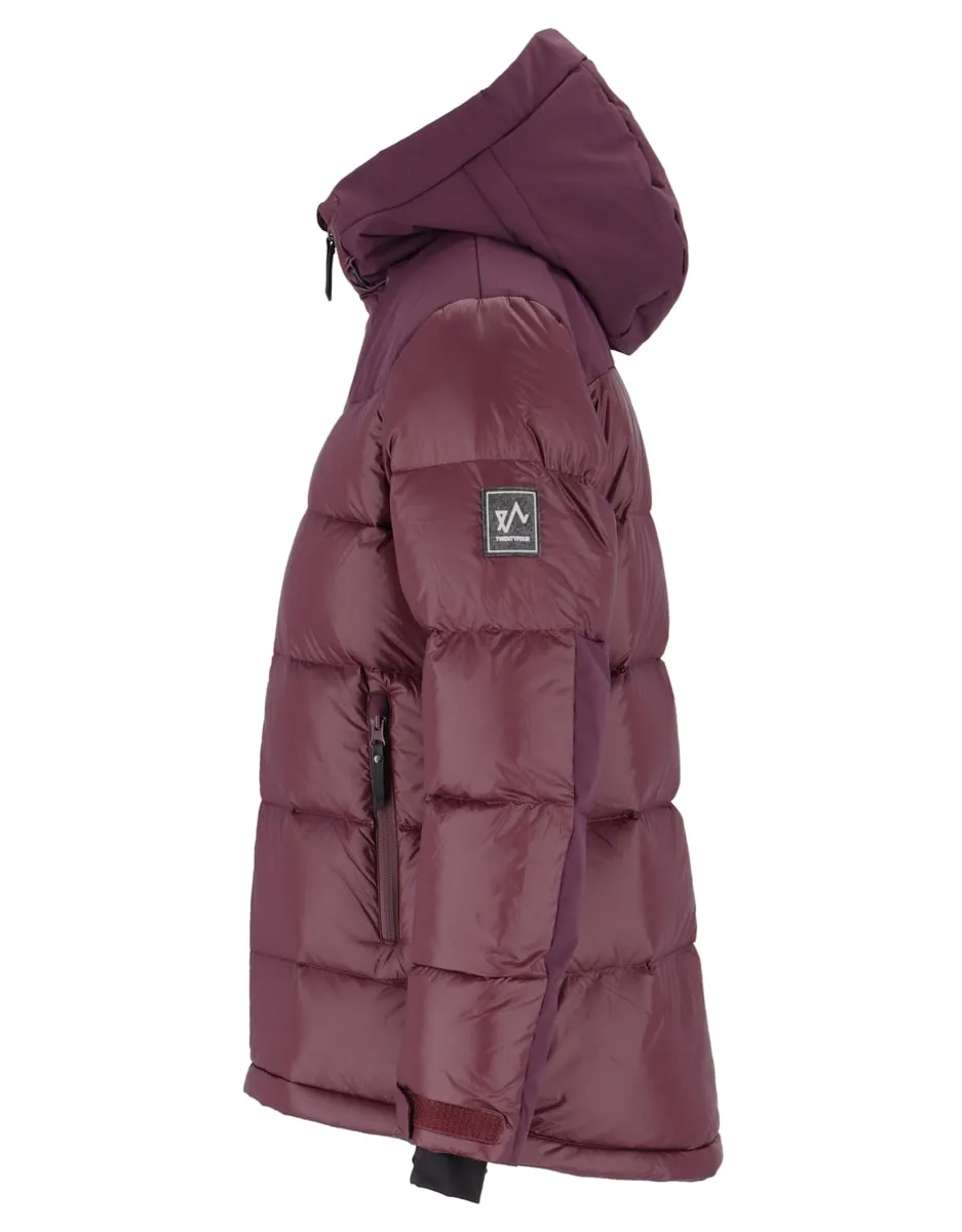 Twentyfour Isbre Dunjakke D Dyp Plomme