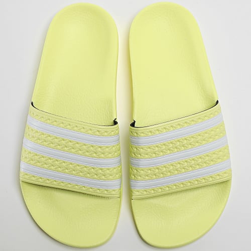 Claquettes Femme Adilette IE9616 Jaune