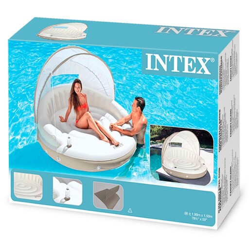 Tenda inflável Intex Island Cream - 199x150 cm