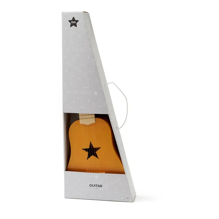 Kid's Concept Guitare en bois | Jaune moutarde