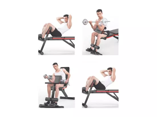 Banc de musculation inclinable multifonctions Mercure