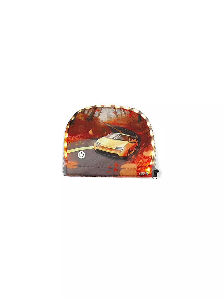 ERGOBAG Zip Set Zippies LED - Rennauto bunt