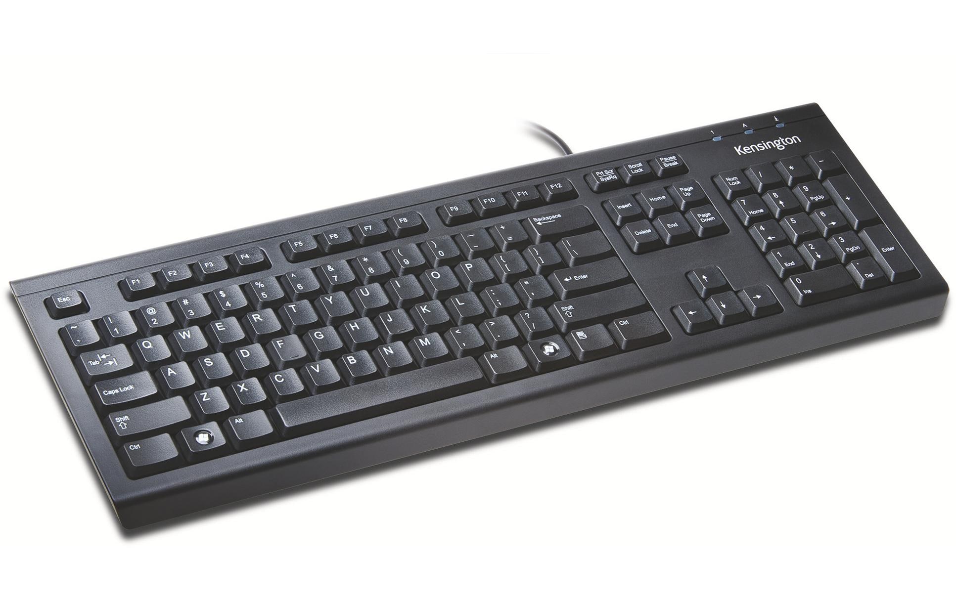Tastatur Valu DE-Layout SchwarzKabelgebundene Tastatur für zuverlässigen Betrieb