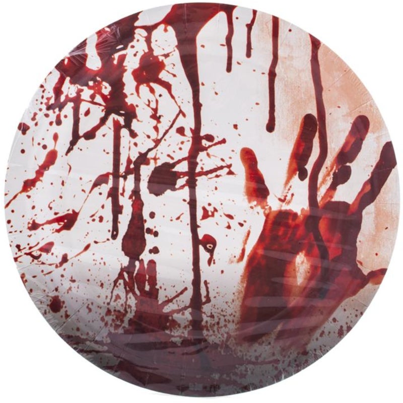 Funny Fashion 74772 8x bord Bloodlust 23 cm