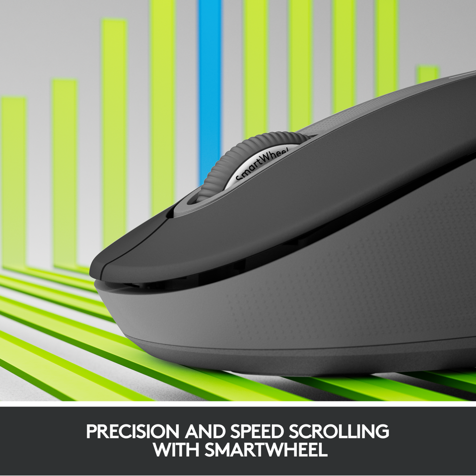 Logitech - M650 Signature - Wireless Mouse - Graphite