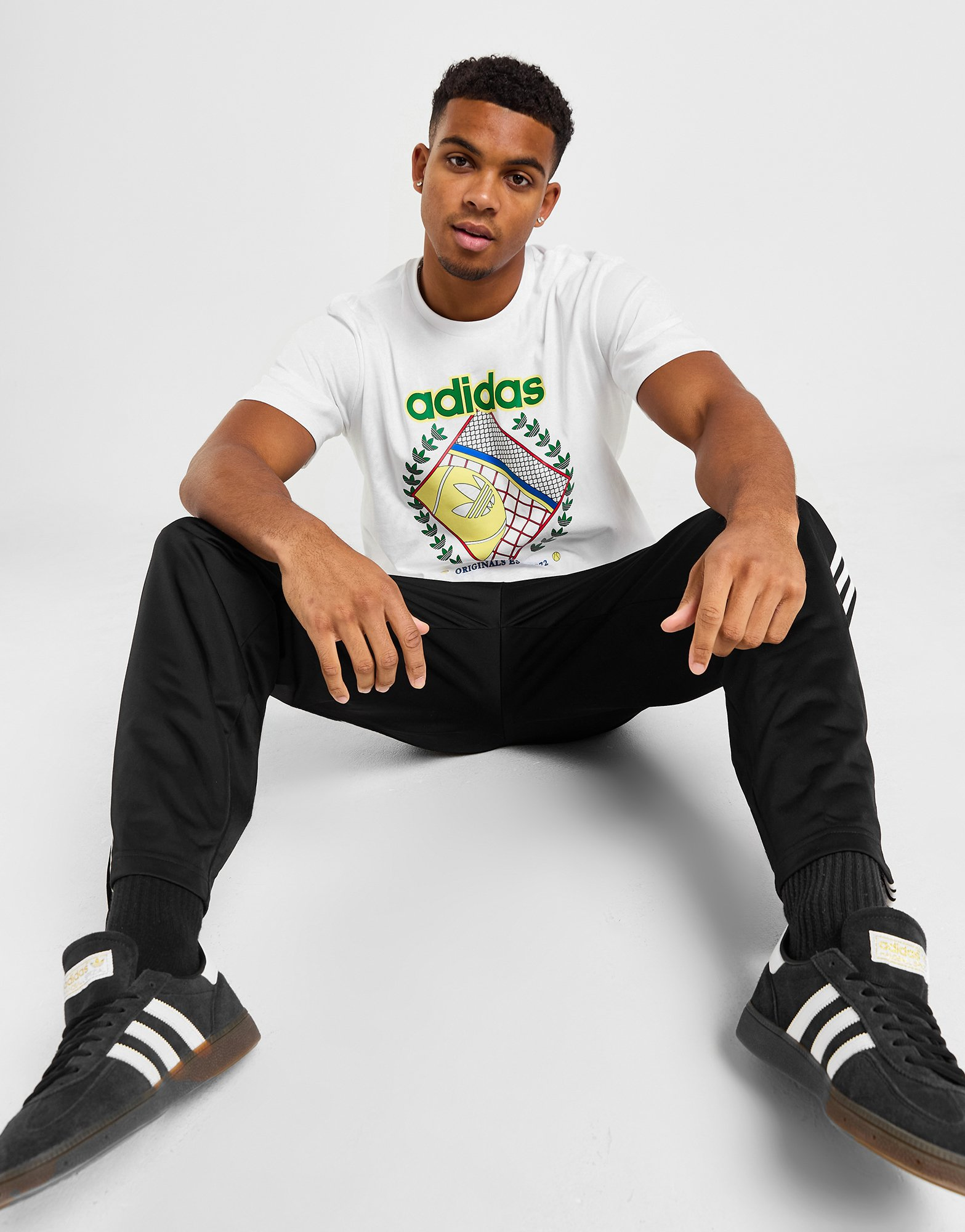 adidas Originals T-shirt Vintage Homme