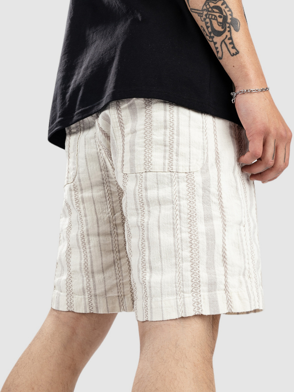 Anerkjendt Aklt Jan Elastic Cotton Shorts tofu