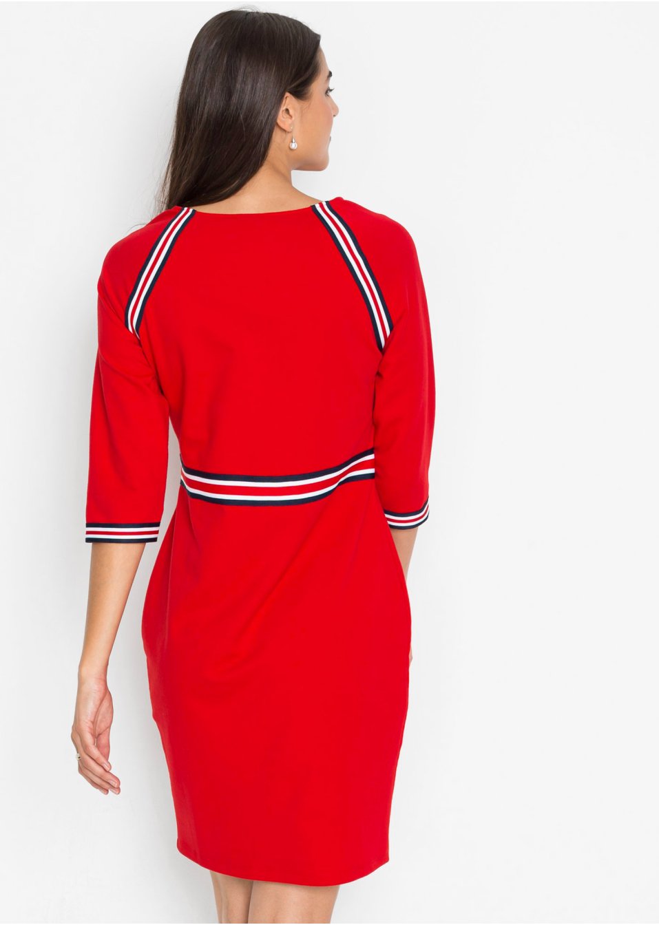 Robe en jersey avec ceinture