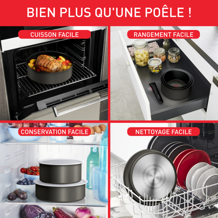 Ingenio Ultimate Batterie de cuisine 6 pièces