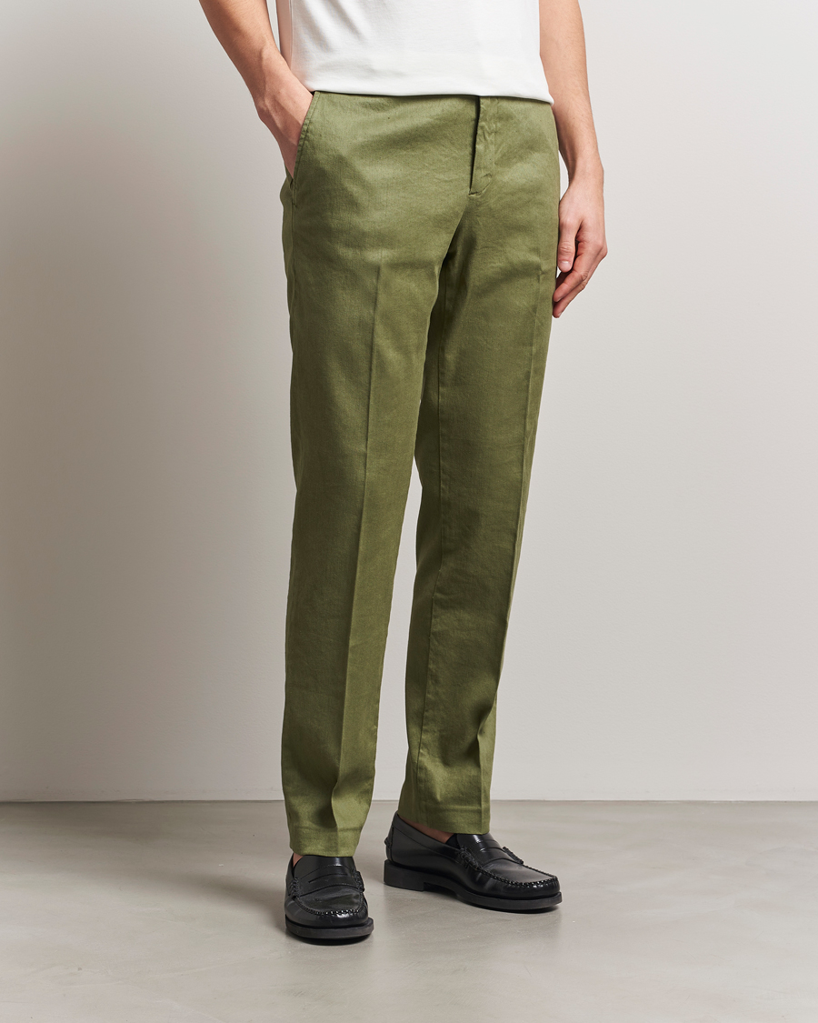 J.Lindeberg Lois Linen Stretch Pants Olivinie