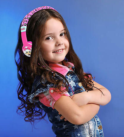 OTL H?retelefoner - LOL - On-Ear Junior - Pink/Turkis