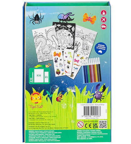 Tiger Tribe Buntstifte-Set - Hinterhofwanzen